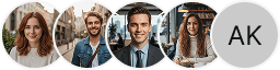 Multiple investor profile avatars displayed in the Riggeston Wealth trading review section